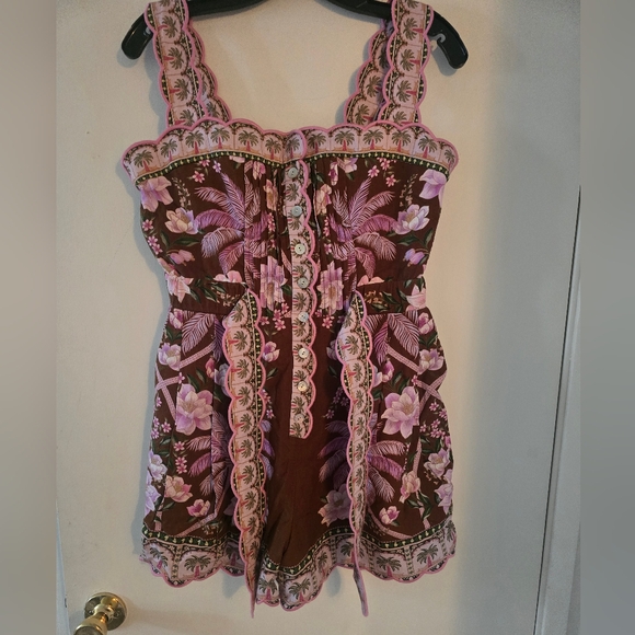 Farm Rio Palm Tree Romper - Picture 6 of 7